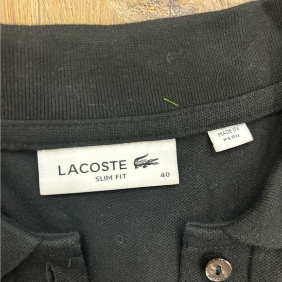 Lacoste Black Polo Dress - Picture 3 of 6